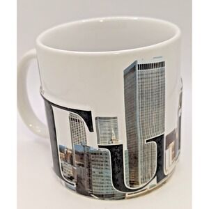 Americaware Homeware 3D Tulsa Coffee Mug Cup 2007 Oklahoma 18 oz